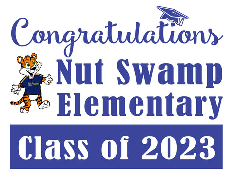 Nut Swamp Lawn Sign 2023