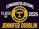 Thompson Middle School Lawn Sign-2025