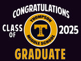 Thompson Middle School Lawn Sign-2025