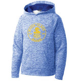 Youth Hooded Heather Pullover-RP