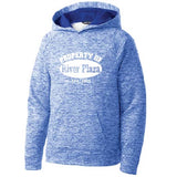 Youth Hooded Heather Pullover-RP